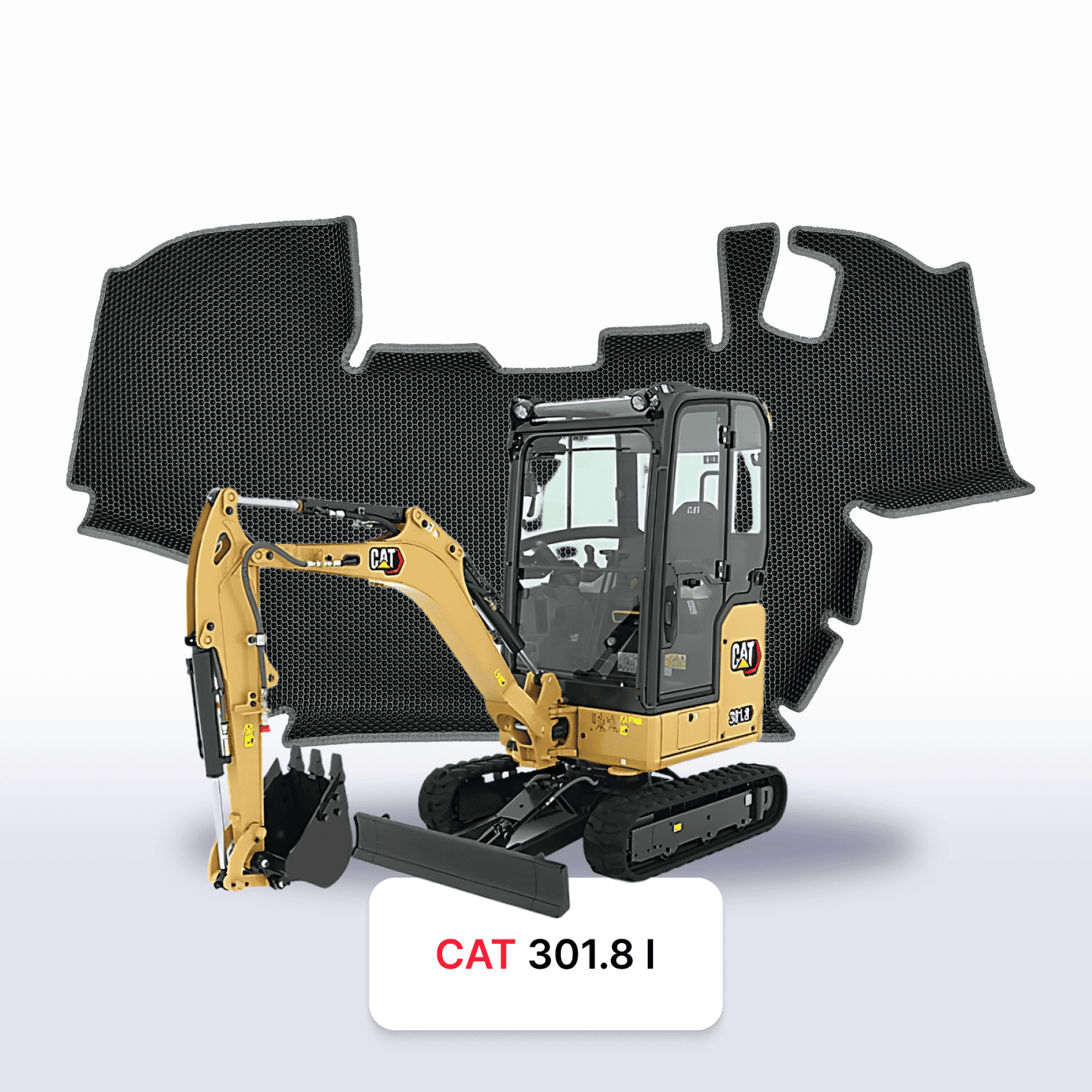 EVA auto paklāji CAT 301.8 1 paaudze 2020-2028 gads EKSKAVATORS