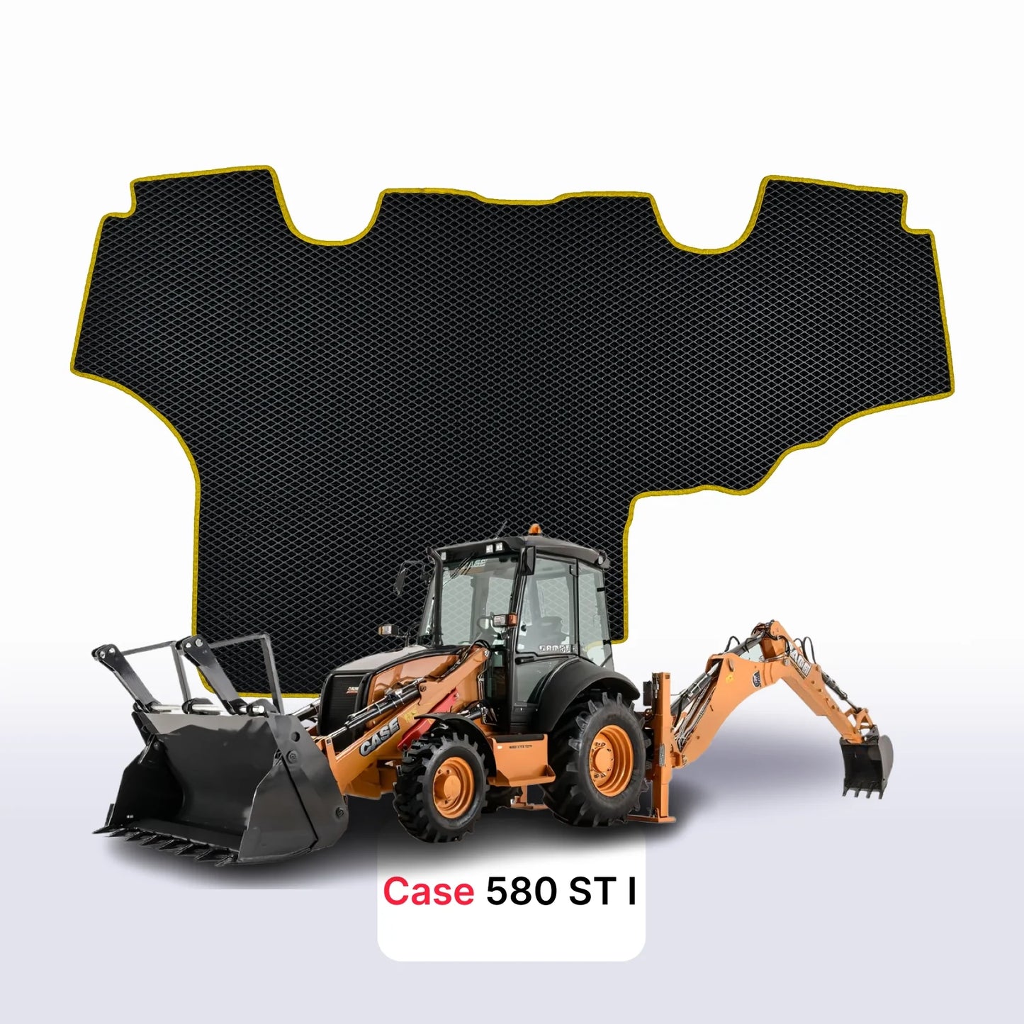 EVA auto paklāji Case 580 st 1 paaudze 2012-2028 gads EKSKAVATORS