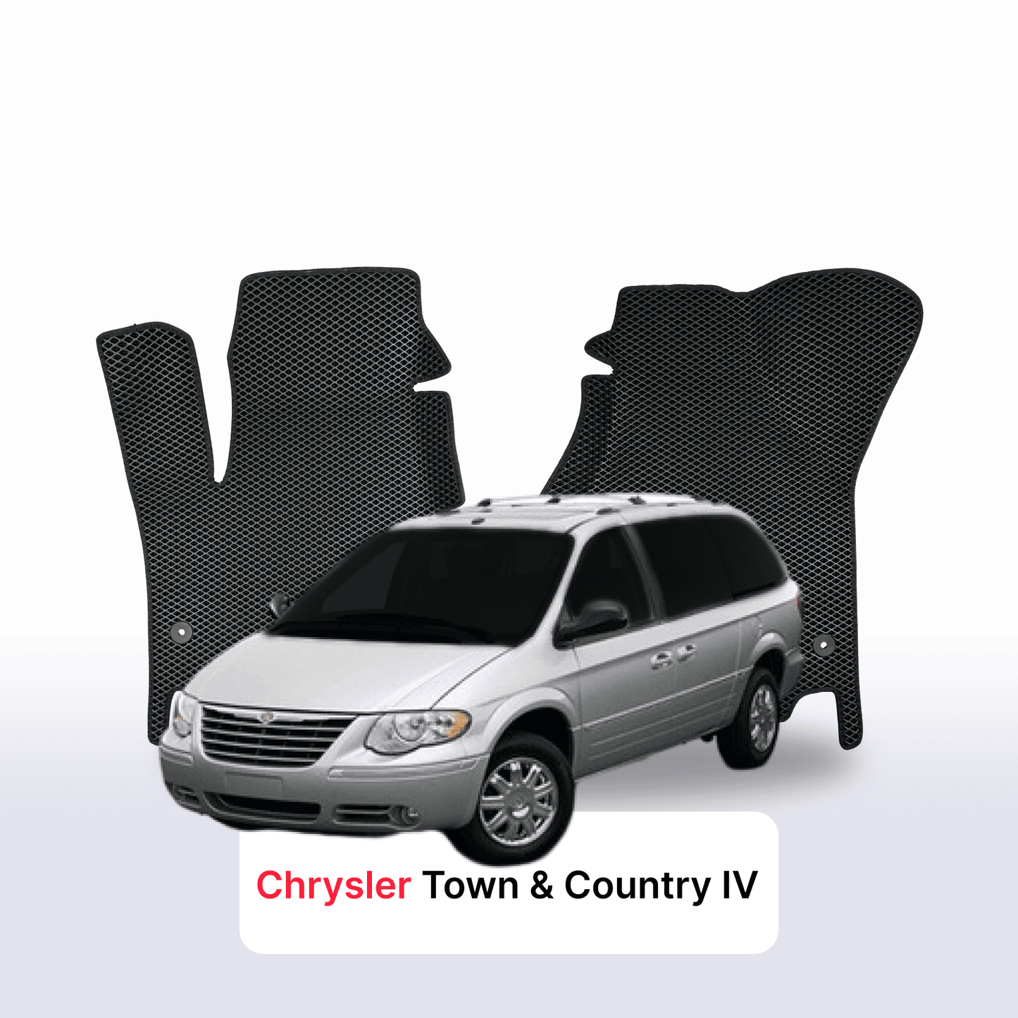 EVA auto paklāji Chrysler Town & Country 4 paaudze 2000-2007 gads MINIVENS