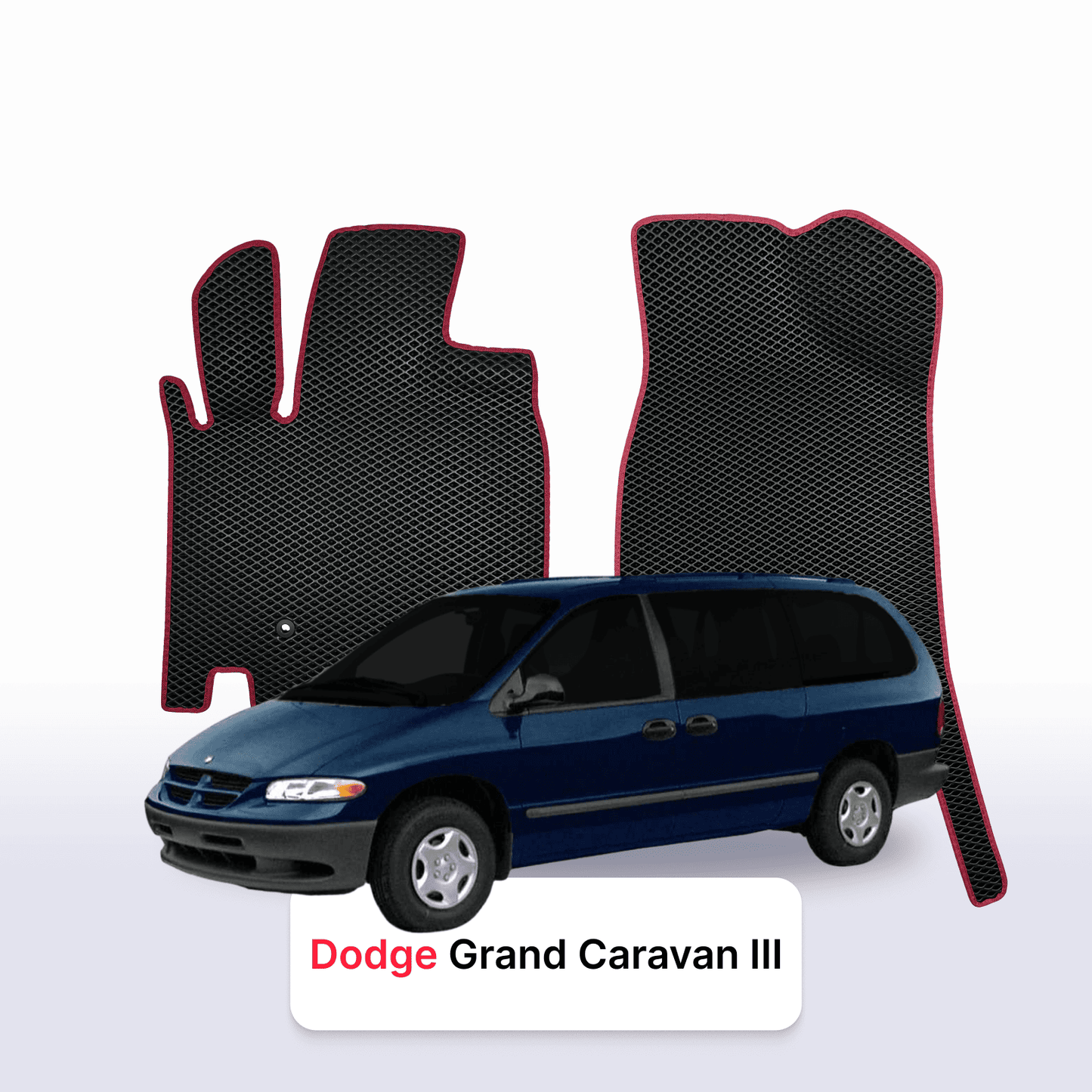 EVA auto paklāji Dodge Grand Caravan 3 paaudze 1995-2000 gads MINIVENS