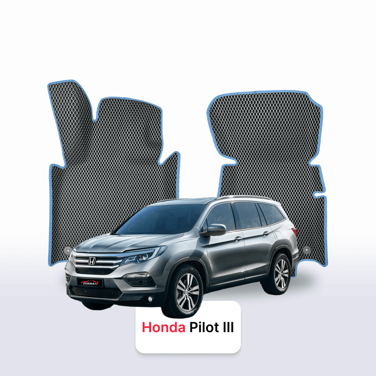EVA auto paklāji Honda Pilot 3 paaudze 2015-2022 gads SUV