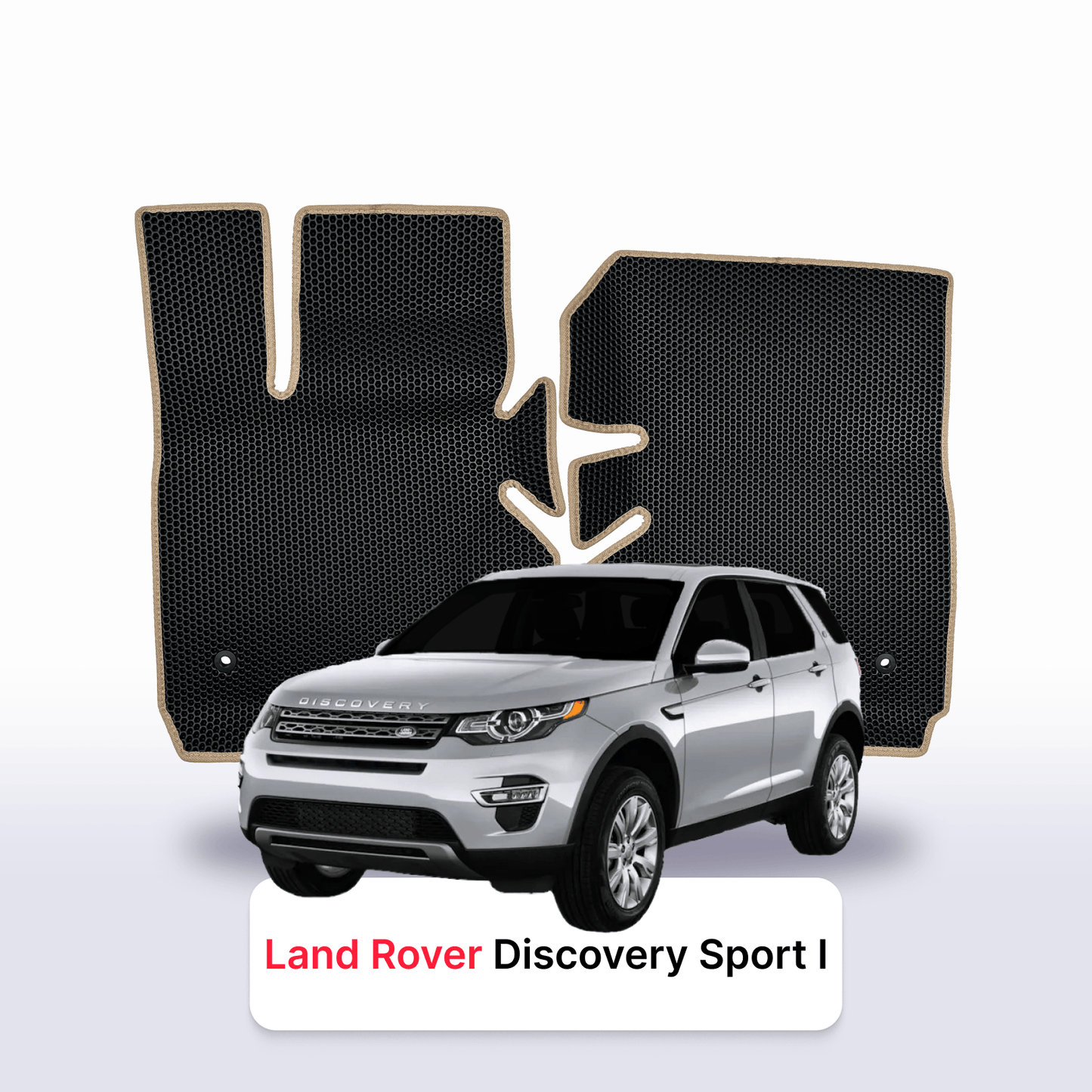 EVA auto paklāji Land Rover Discovery Sport pre-facelift 1 paaudze 2014-2025 gads SUV 5 durvju