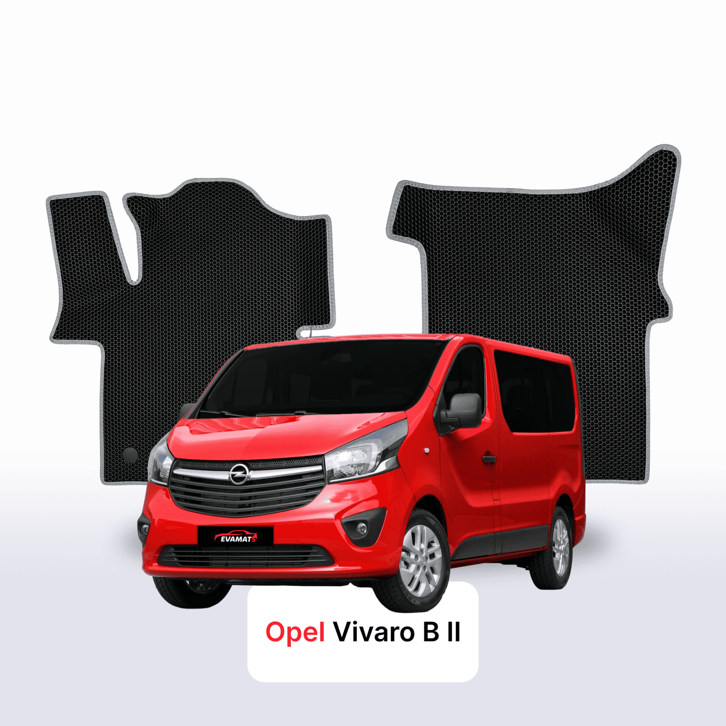 EVA auto paklāji Opel Vivaro B 2 paaudze 2014-2019 gads MINIVENS
