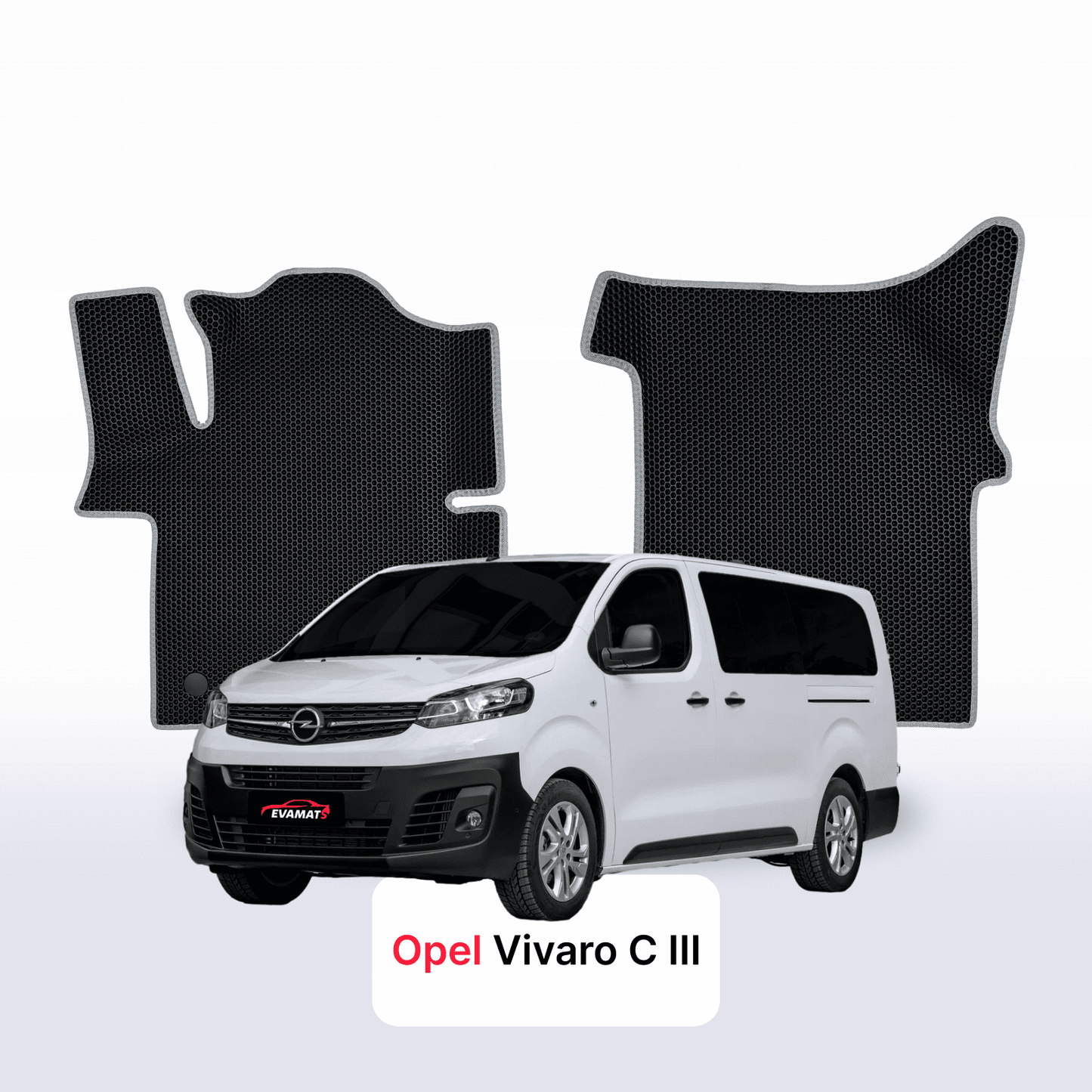 EVA auto paklāji Opel Vivaro C 3 paaudze 2019-2028 gads MINIVENS