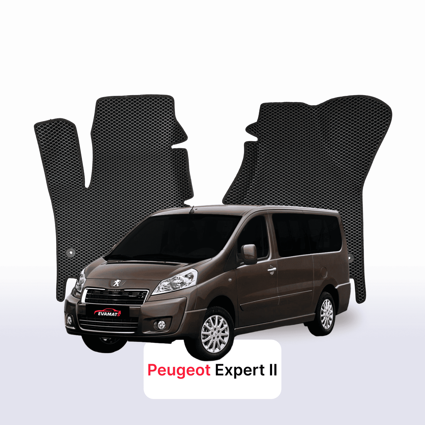 EVA auto paklāji Peugeot Expert(MT) 2 paaudze 2007-2016 gads MINIVENS LONG
