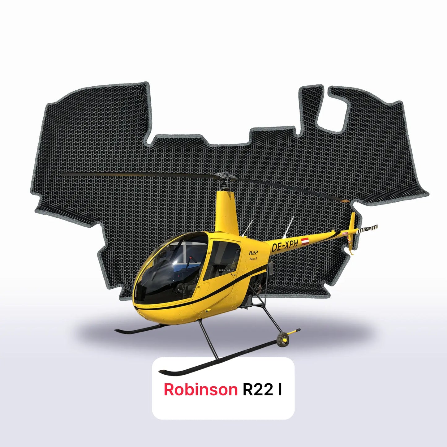 EVA auto paklāji Robinson R22 1 paaudze 1979-2028 gads HELIKOPTER