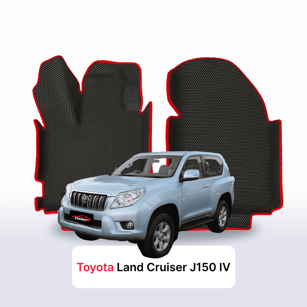 EVA auto paklāji Toyota Land Cruiser J150 2009-2024 gads SUV 3 durvju