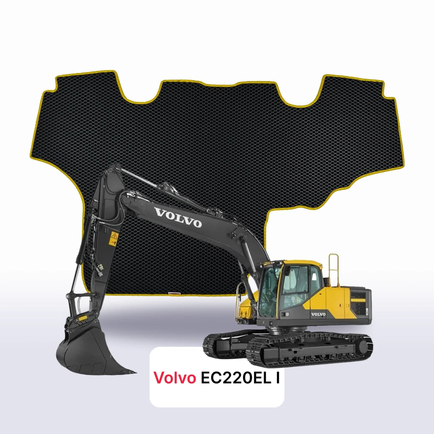 EVA auto paklāji Volvo EC220EL 1 paaudze 2016-2018 gads EKSKAVATORS