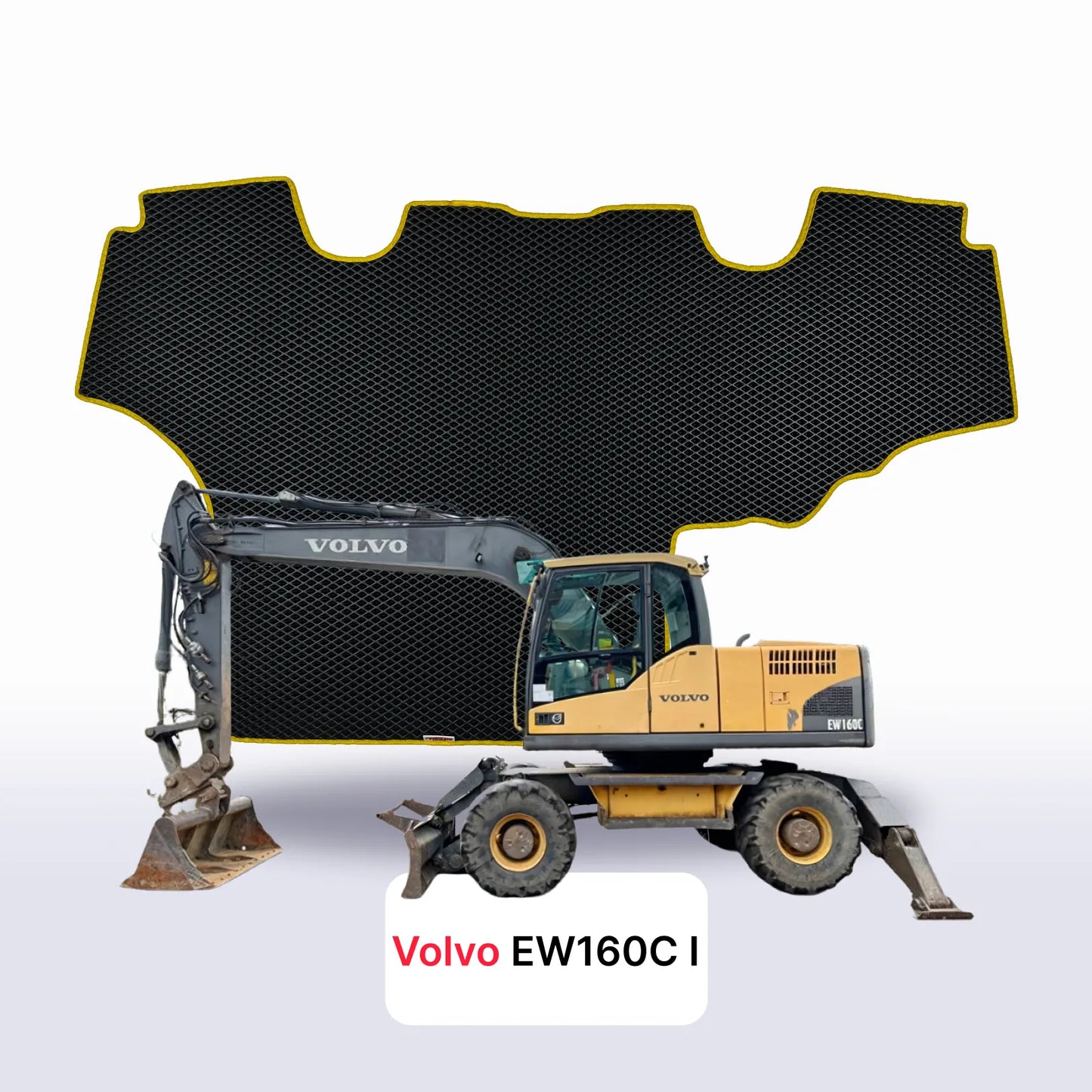 EVA auto paklāji Volvo EW160C 1 paaudze 2007-2012 gads EKSKAVATORS