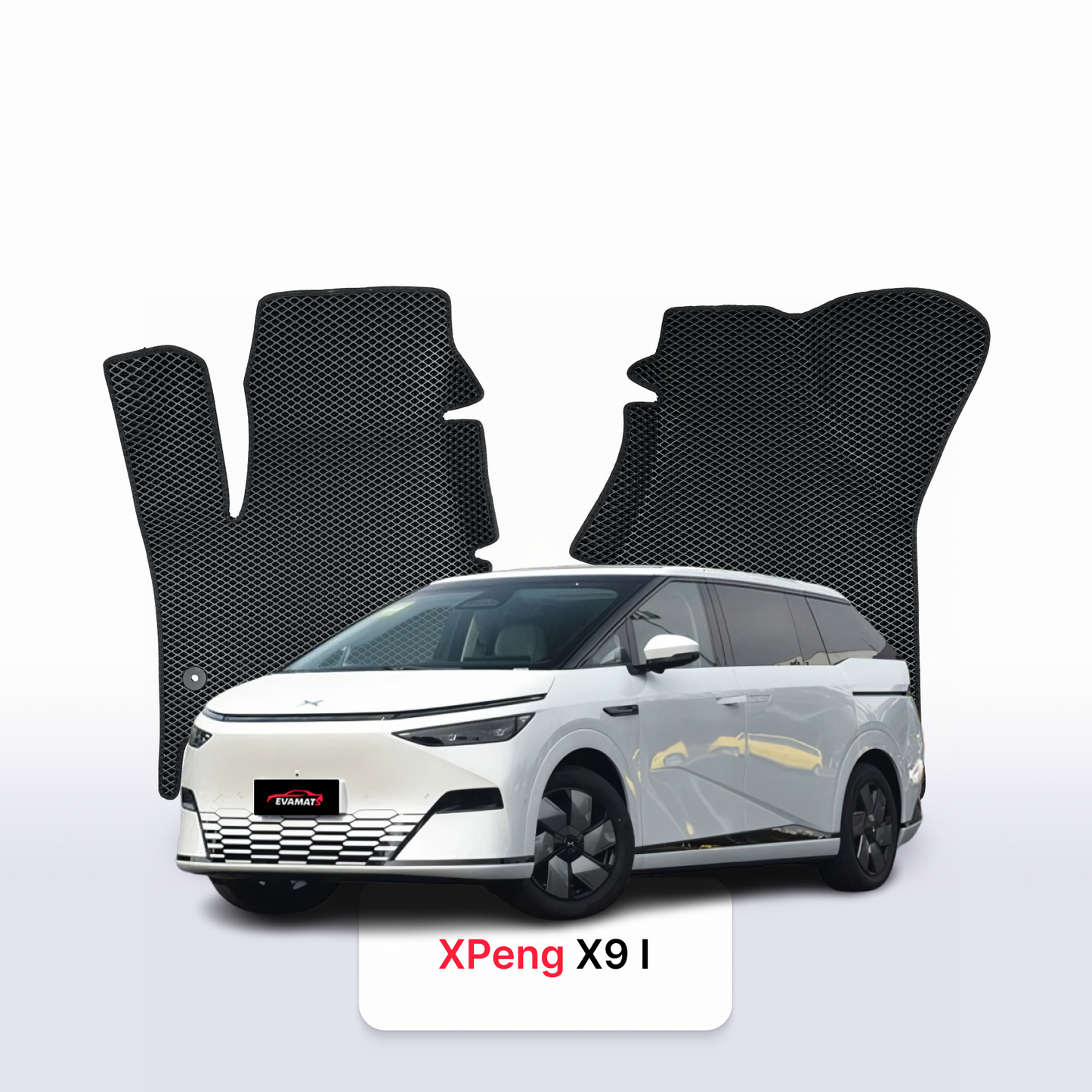 EVA auto paklāji XPeng X9 1 paaudze 2023-2027 gads MINIVENS