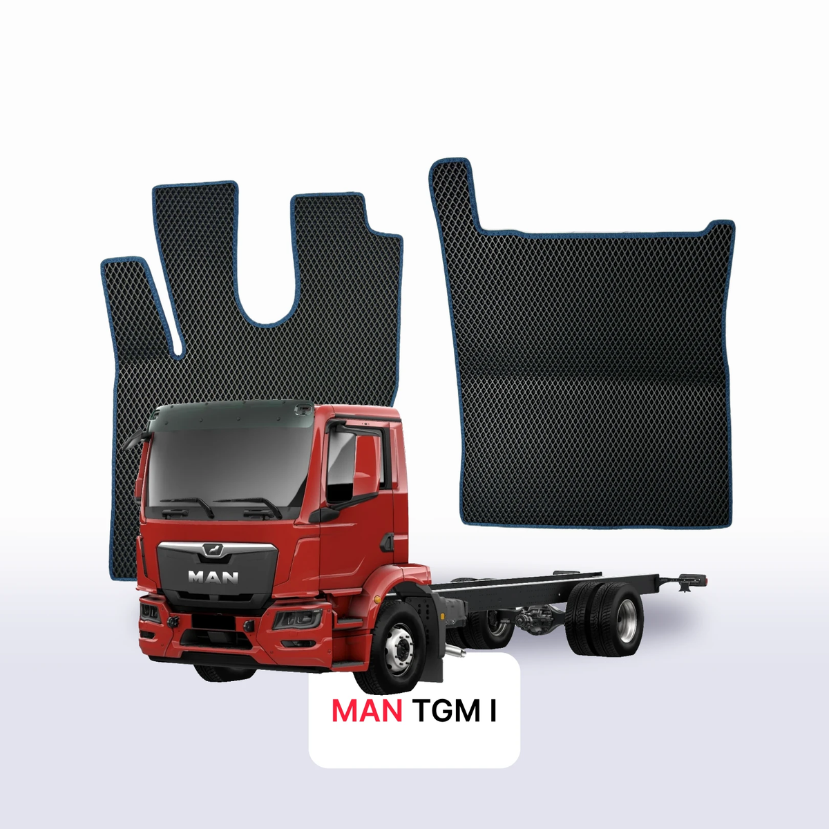 EVA auto paklāji MAN TGM 1 paaudze 2005-2020 gads KRAVAS AUTO