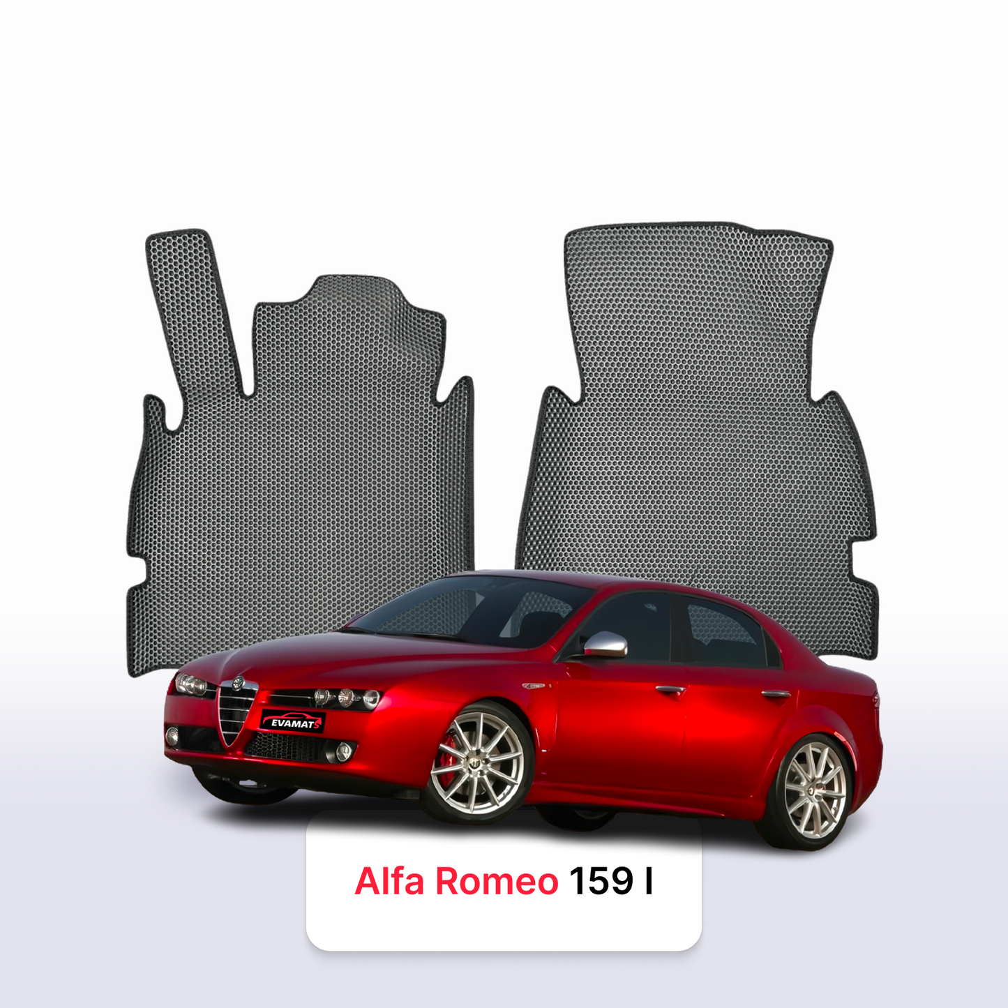 EVA auto paklāji Alfa Romeo 159 2005-2011 gads SEDANS