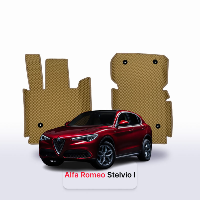 EVA auto paklāji Alfa Romeo Stelvio 1 paaudze 2016-2028 gads SUV