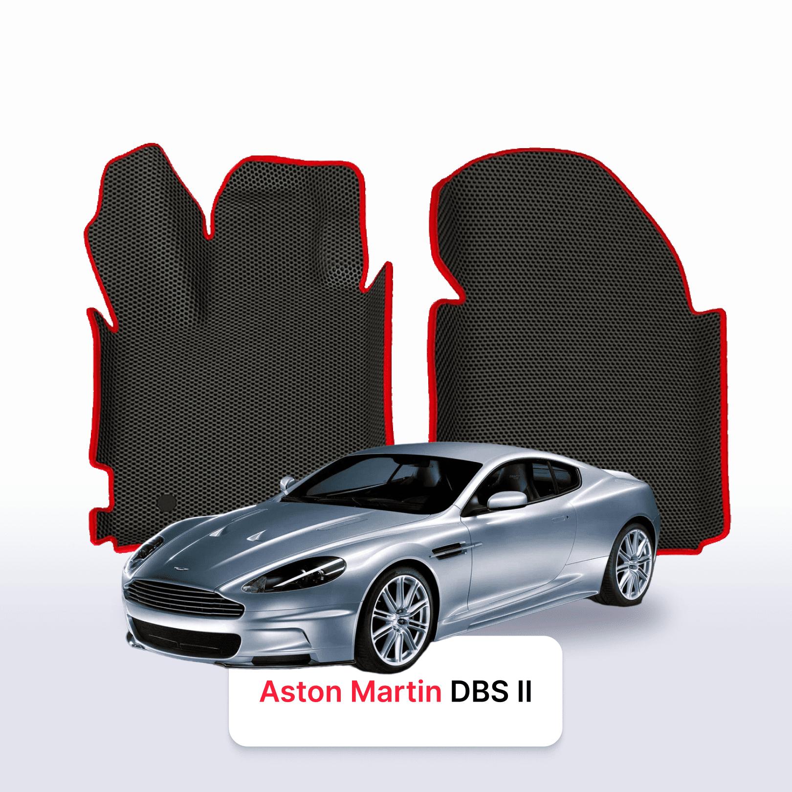 EVA auto paklāji Aston Martin DBS 2 paaudze 2007-2012 gads KUPEJA