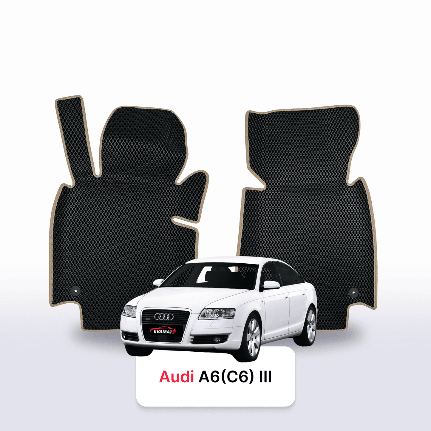 EVA auto paklāji Audi A6(C6) 3 paaudze 2004-2011 gads