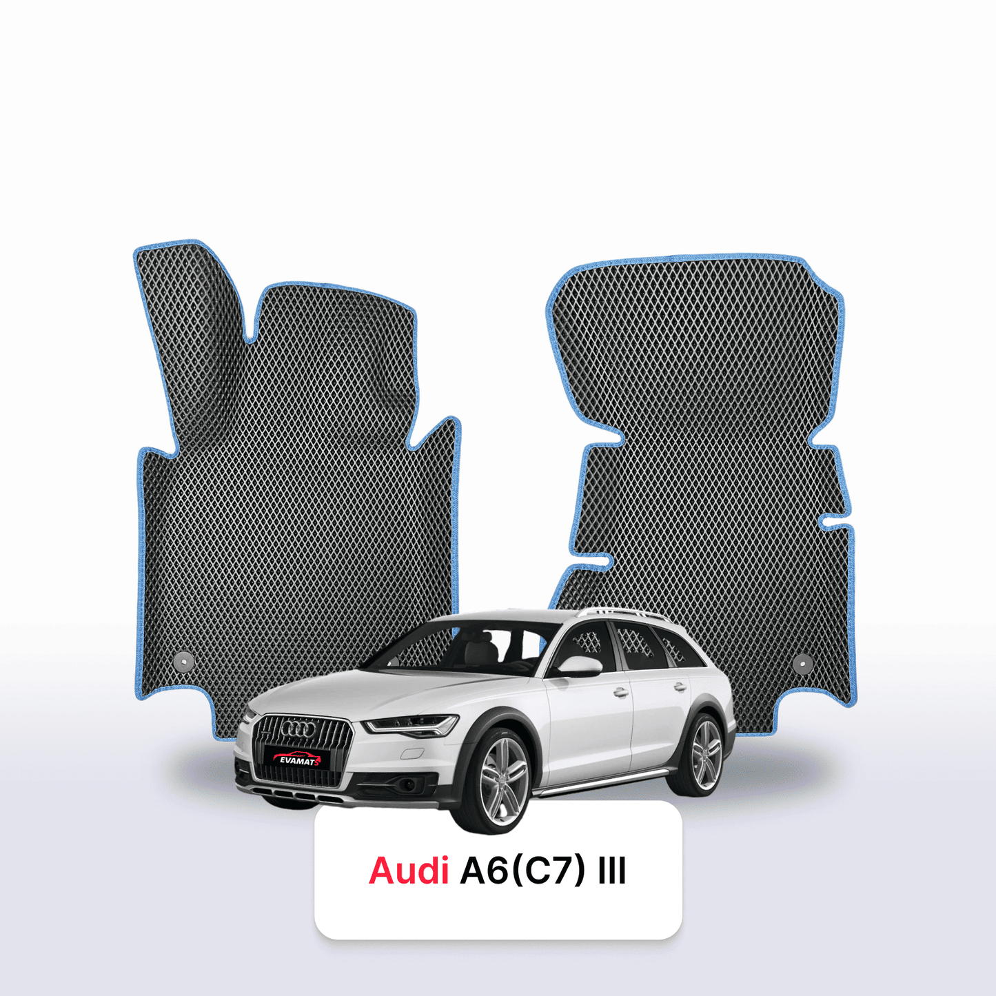 EVA auto paklāji Audi A6 Allroad(C7) facelift 3 paaudze 2014-2019 gads UNIVERSĀLIS