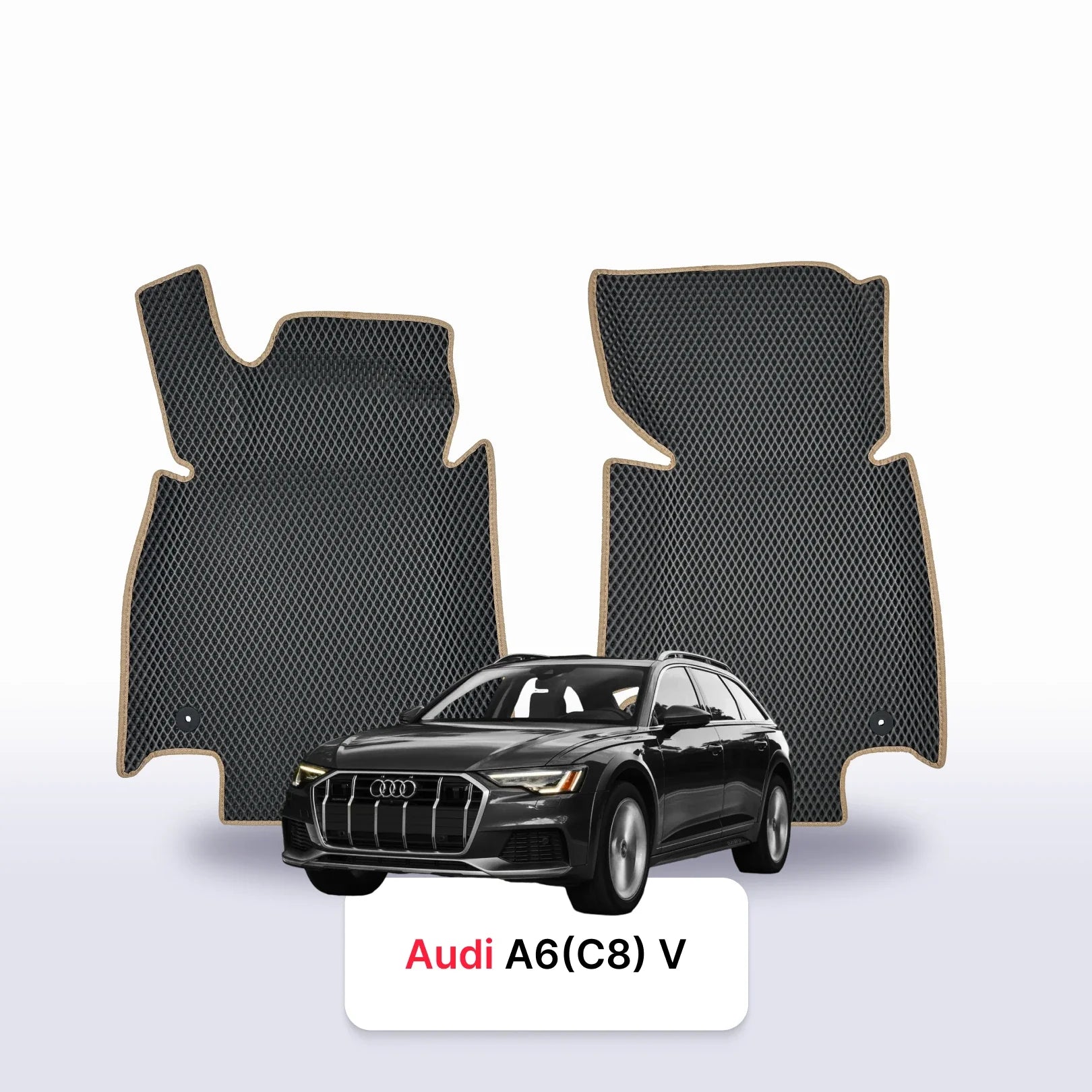 EVA auto paklāji Audi A6 Allroad(C8) pre-facelift 5 paaudze 2019-2023 gads UNIVERSĀLIS