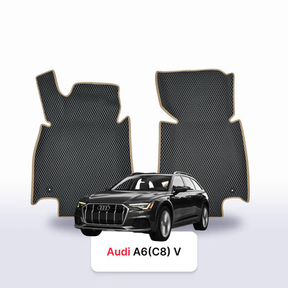 EVA auto paklāji Audi A6 Allroad(C8) pre-facelift 5 paaudze 2019-2023 gads UNIVERSĀLIS