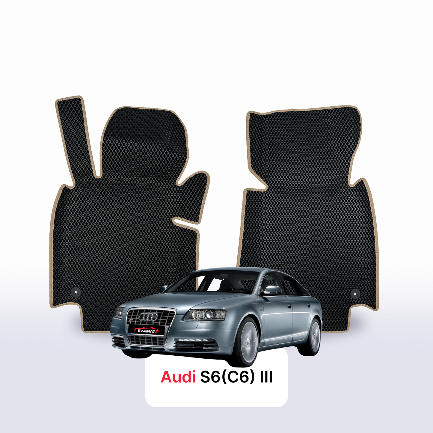 EVA auto paklāji Audi S6(C6) 3 paaudze 2005-2011 gads