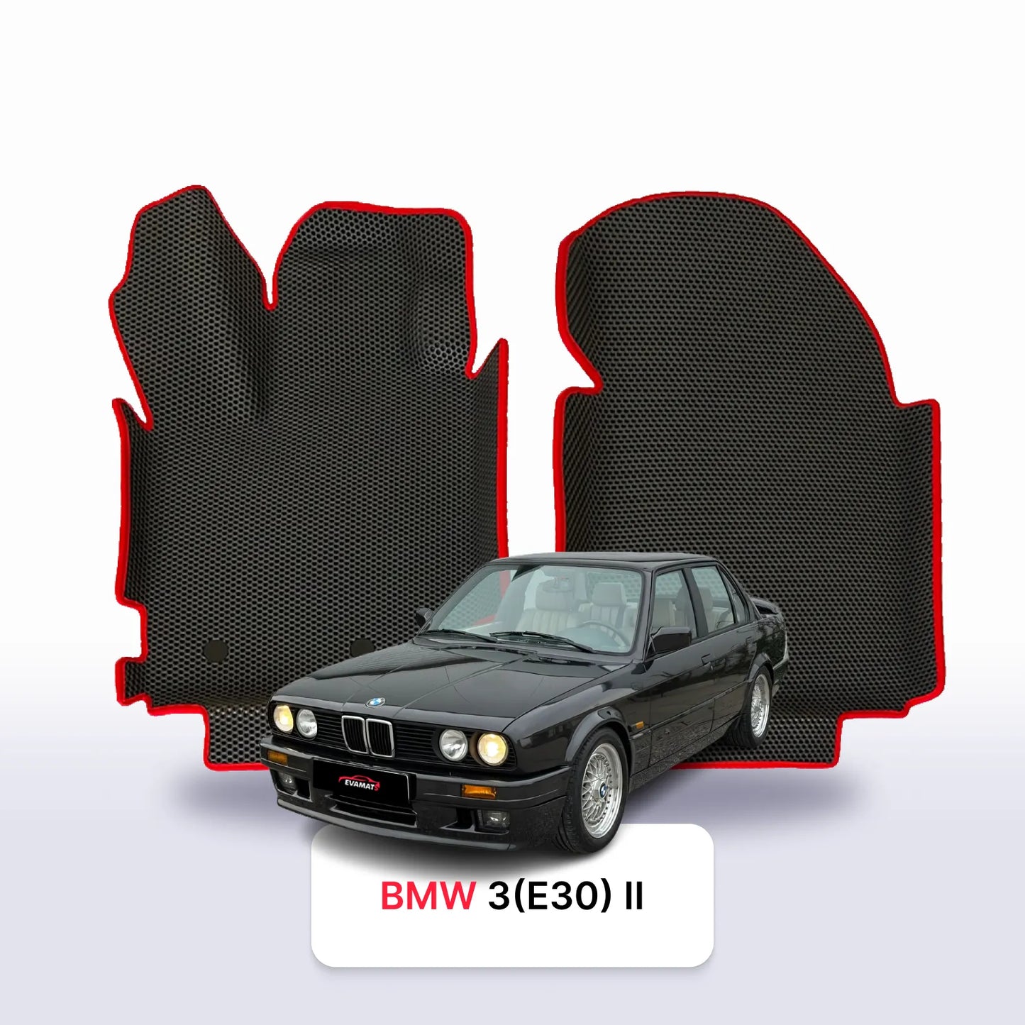 EVA auto paklāji BMW 3(E30) 2 paaudze 1982-1994 gads SEDANS