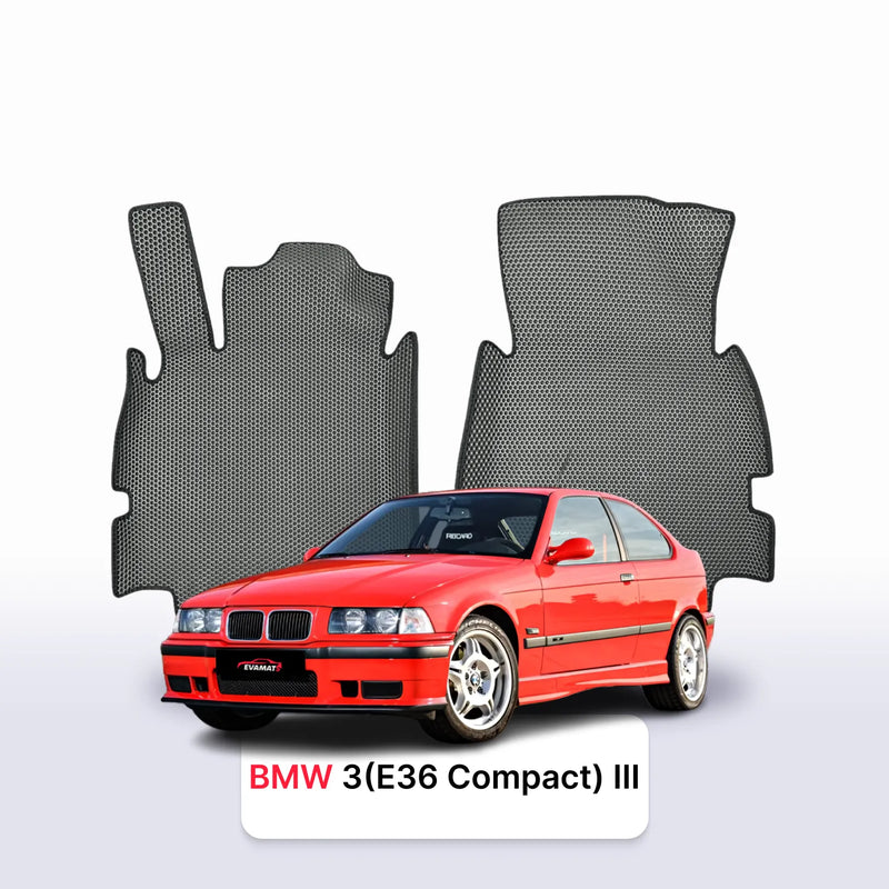 EVA auto paklāji BMW 3(E36 Compact) 3 paaudze 1993-2000 gads HEČBEKS 3 durvju