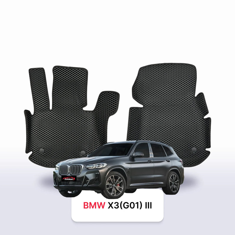 EVA auto paklāji BMW X3 (G01) 3 paaudze 2017-2024 gads SUV