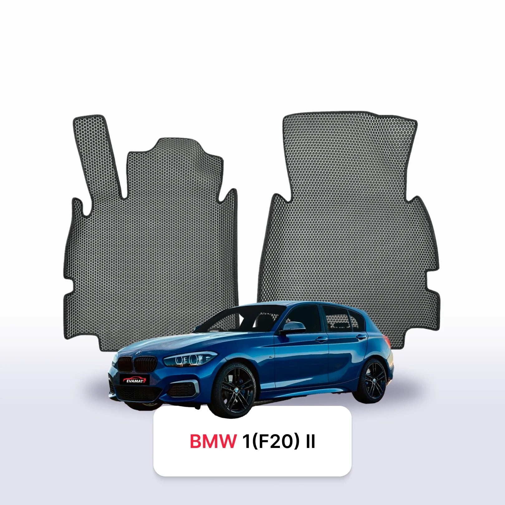 EVA auto paklāji BMW 1(F20) 2 paaudze 2011-2019 gads HEČBEKS 5 durvju
