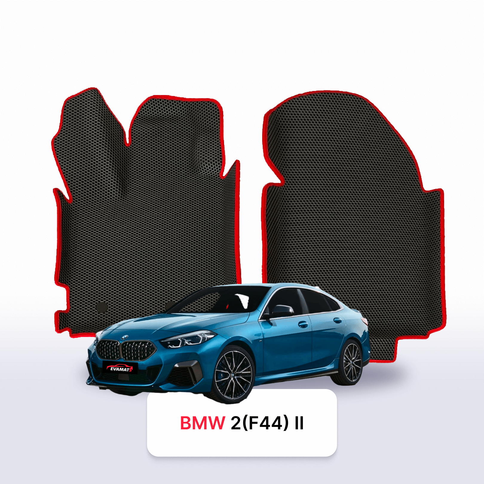 EVA auto paklāji BMW 2(F44) 2 paaudze 2019-2025 gads GRAN KUPEJA