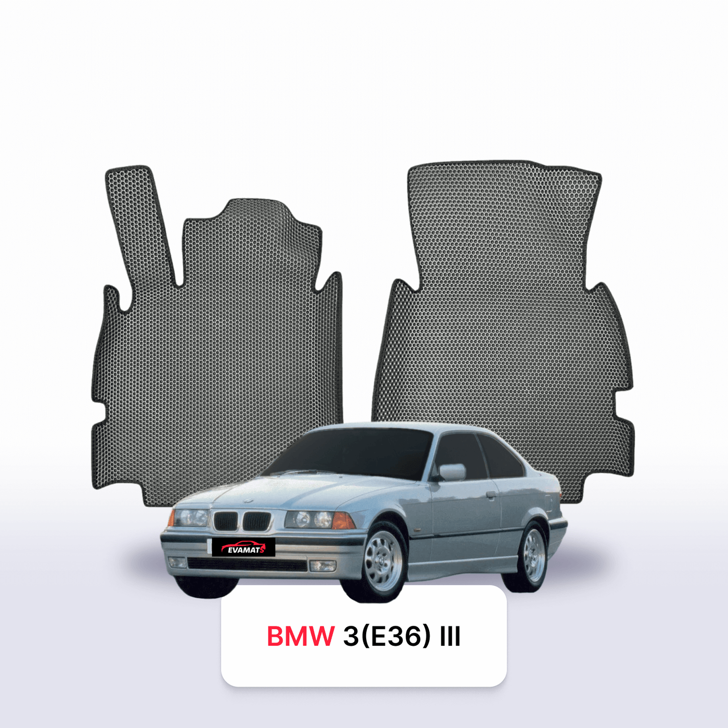 EVA auto paklāji BMW 3(E36) 3 paaudze 1990-1999 gads KUPEJA