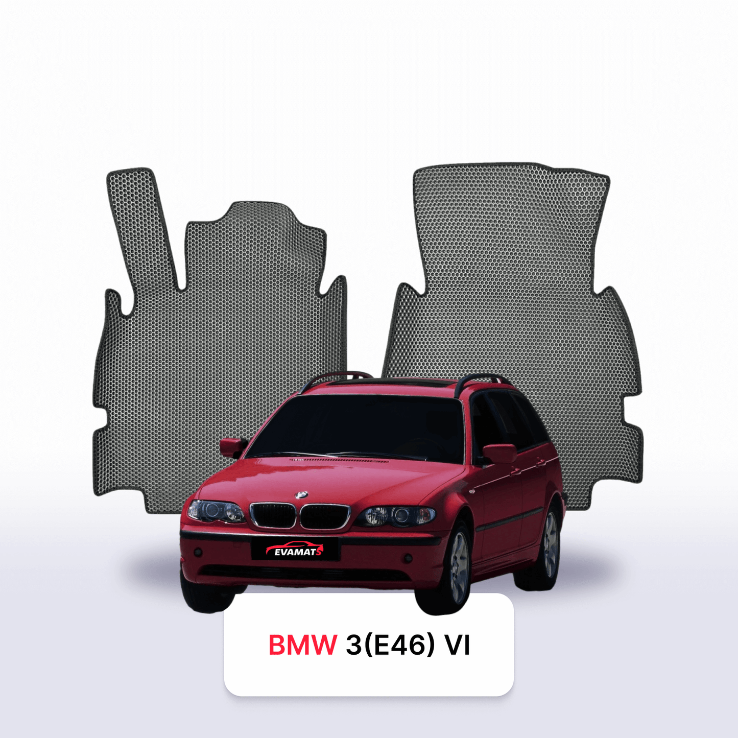 EVA auto paklāji BMW 3(E46) 4 paaudze 1998-2007 gads UNIVERSĀLIS