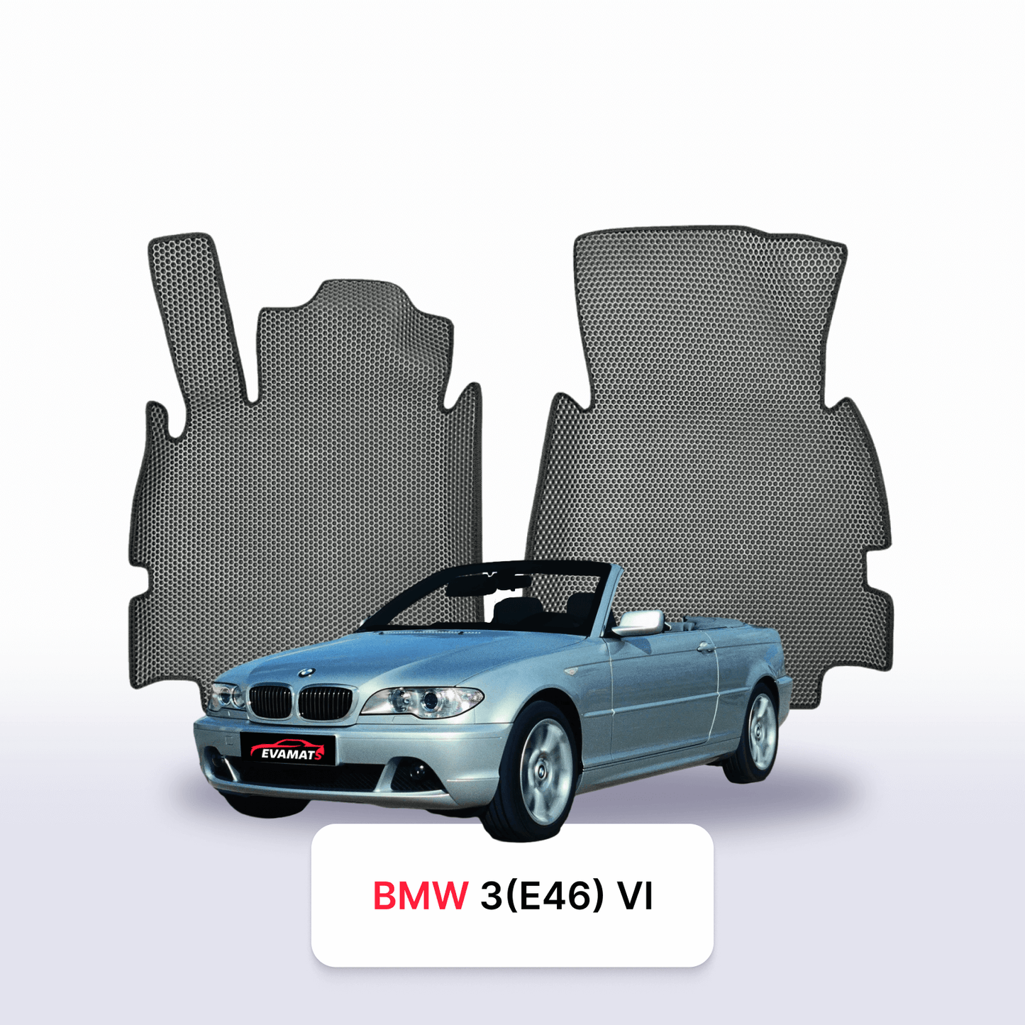 EVA auto paklāji BMW 3(E46) 4 paaudze 1998-2007 gads KABRIOLETS