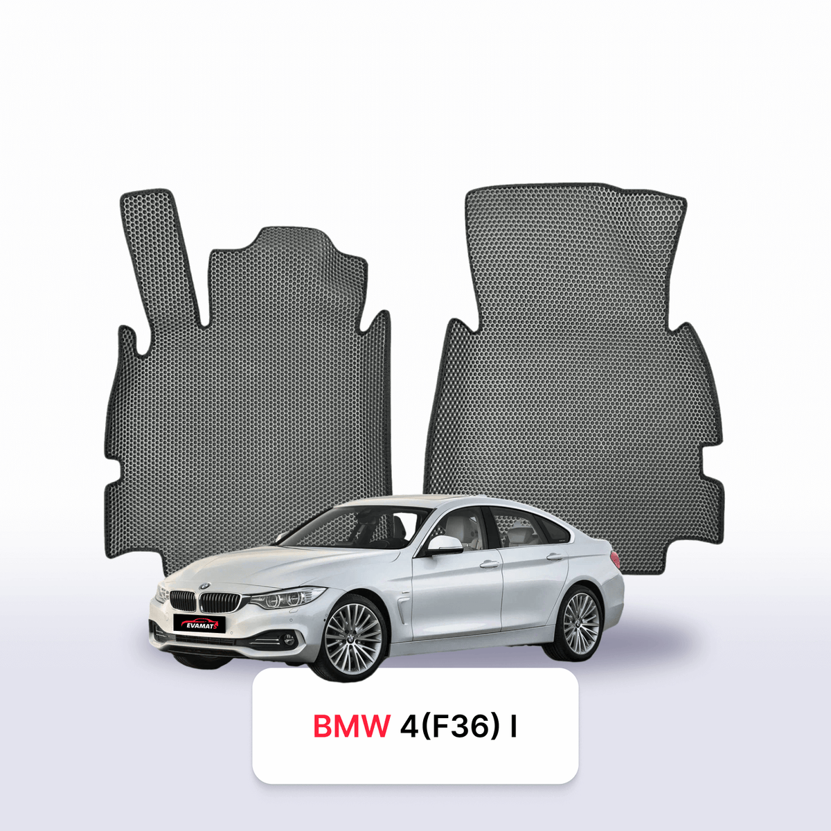 EVA auto paklāji BMW 4(F36) 1 paaudze 2013-2020 gads GRAN KUPEJA LIFTBEKS