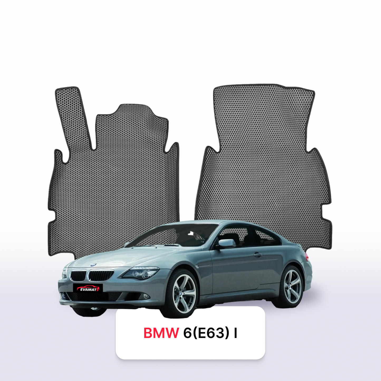 EVA auto paklāji BMW 6 (E63) 1 paaudze 2003-2010 gads KUPEJA