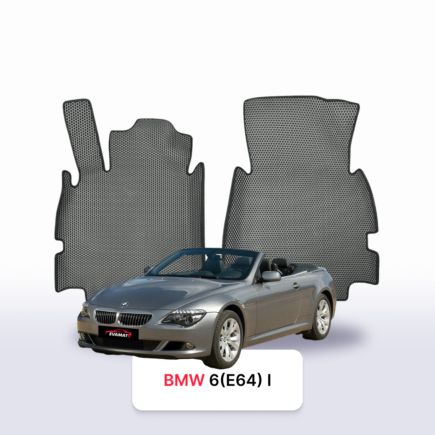 EVA auto paklāji BMW 6 (E64) 2 paaudze 2003-2010 gads KABRIOLETS