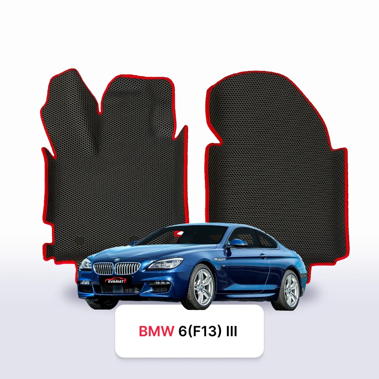 EVA auto paklāji BMW 6 (F13) 3 paaudze 2011-2019 gads KUPEJA