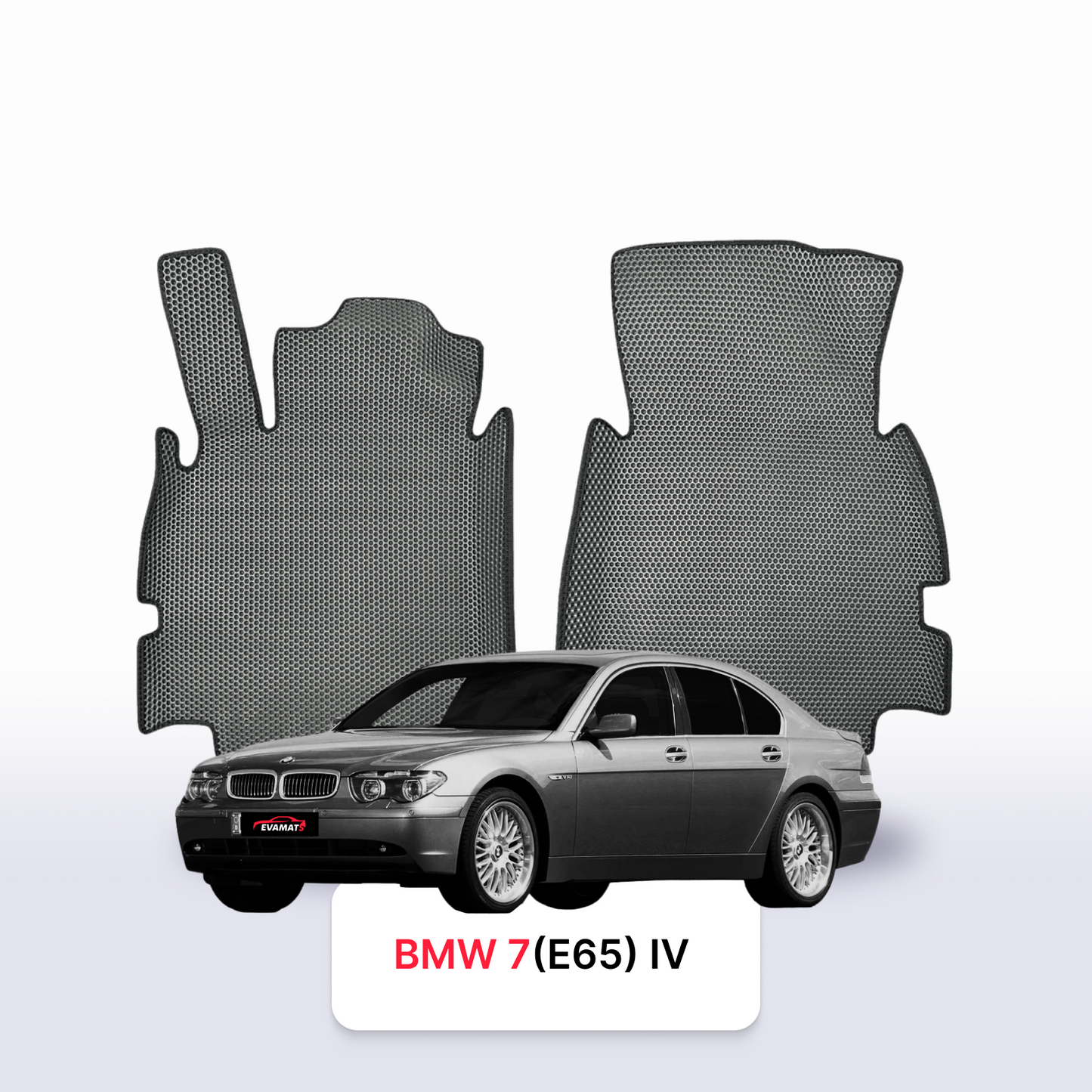 EVA auto paklāji BMW 7 (E65) 4 paaudze 2001-2008 gads SEDANS