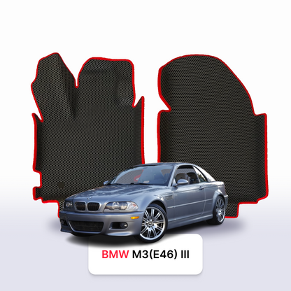 EVA auto paklāji BMW M3(E46) 3 paaudze 1999-2007 gads KUPEJA