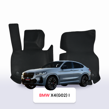 EVA auto paklāji BMW X4 (G02) 2 paaudze 2018-2027 gads SUV