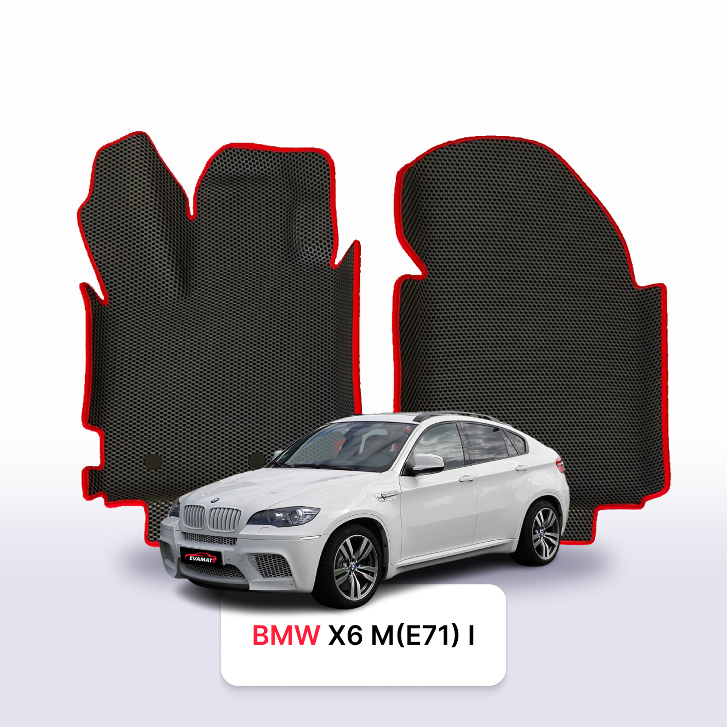 EVA auto paklāji BMW X6 M(E71) 1 paaudze 2008-2014 gads SUV