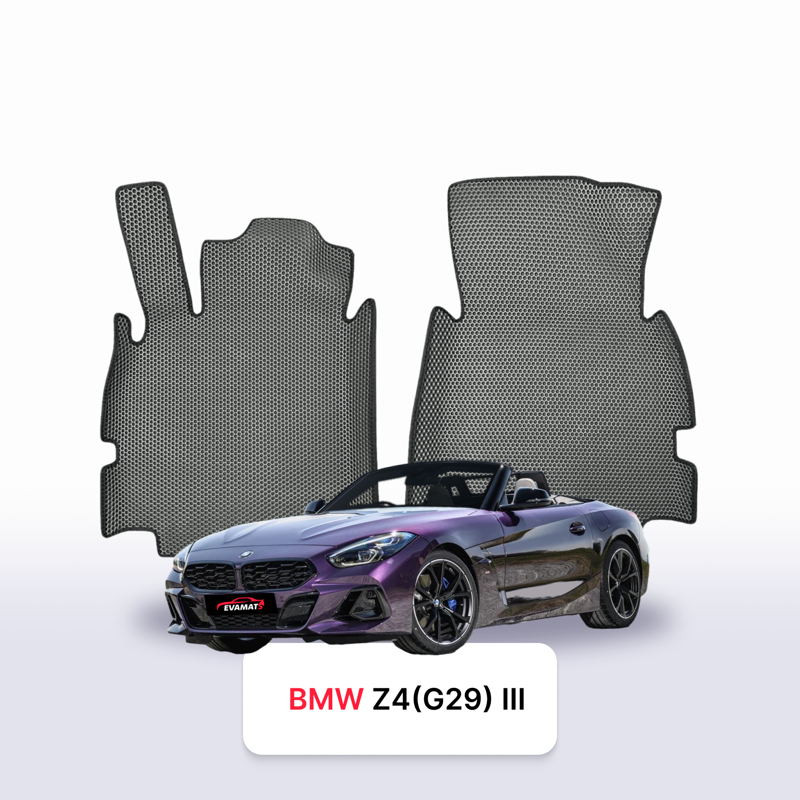 EVA auto paklāji BMW Z4 (G29) 3 paaudze 2018-2026 gads KABRIOLETS