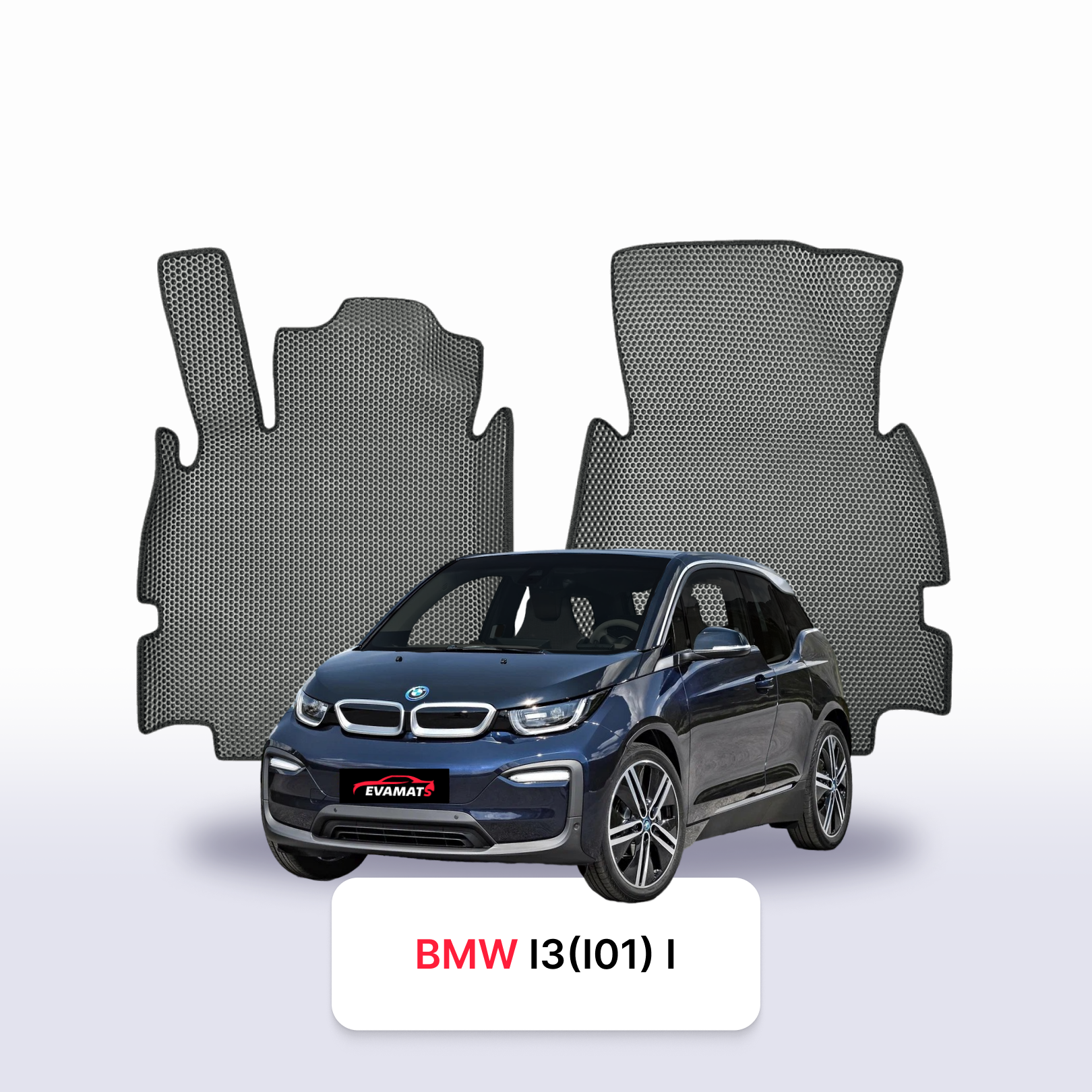 EVA auto paklāji BMW i3 (I01) 1 paaudze 2013-2022 gads Electric HEČBEKS 5 durvju