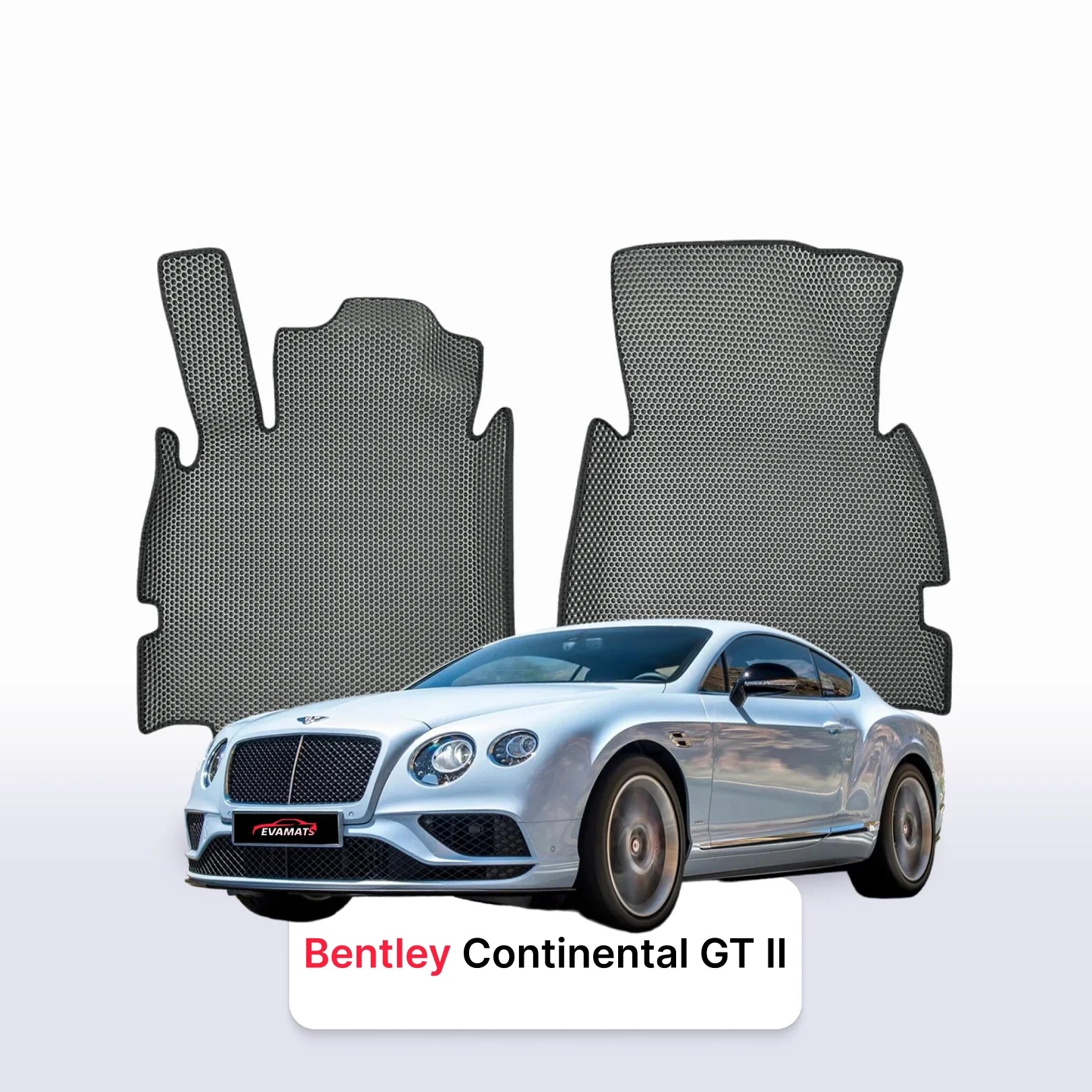 EVA auto paklāji Bentley Continental GT 2 paaudze 2011-2017 gads KUPEJA