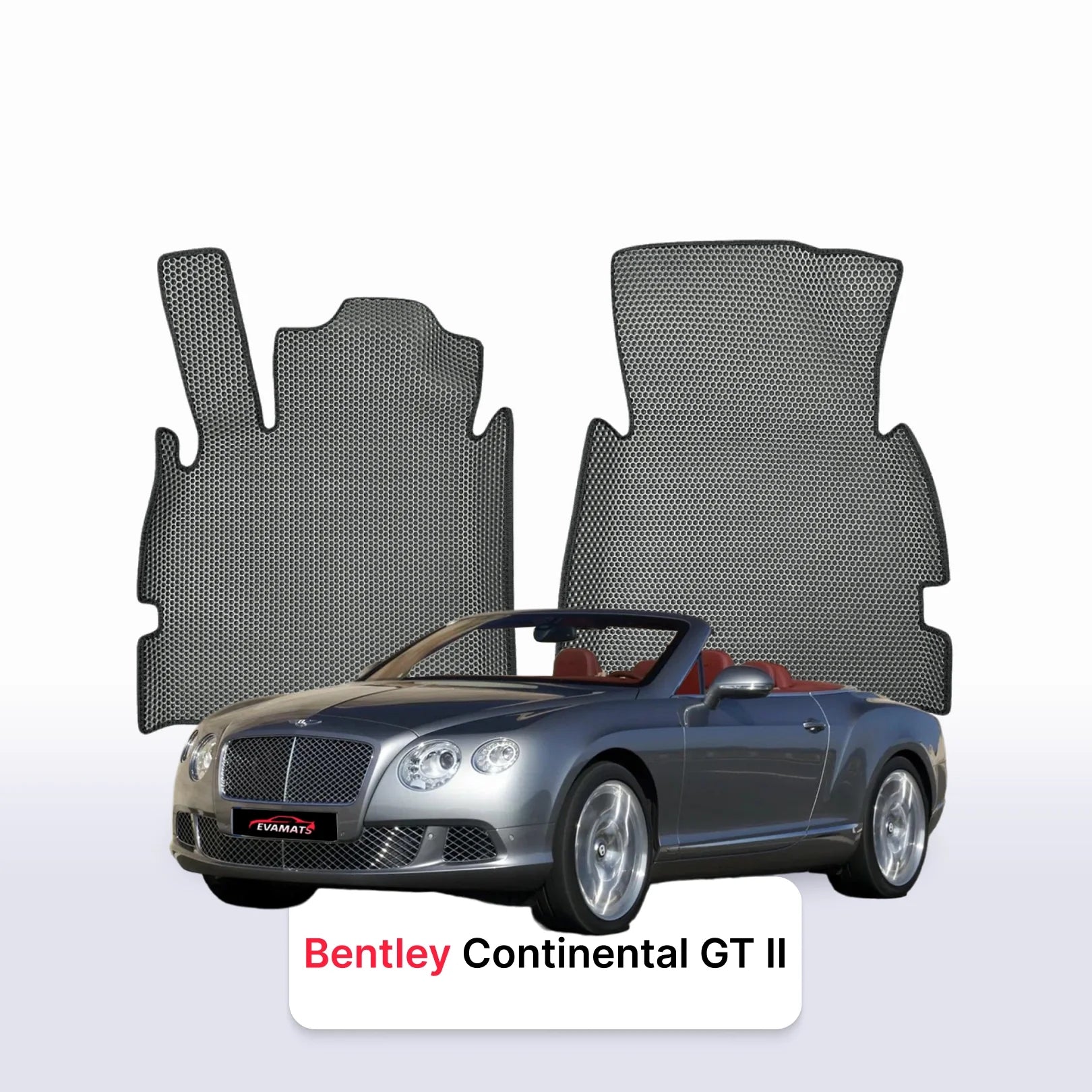 EVA auto paklāji Bentley Continental GT 2 paaudze 2011-2017 gads KABRIOLETS