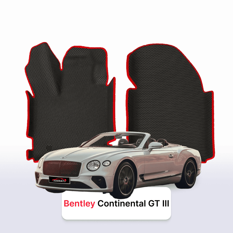 EVA auto paklāji Bentley Continental GT 3 paaudze 2017-2028  gads KABRIOLETS