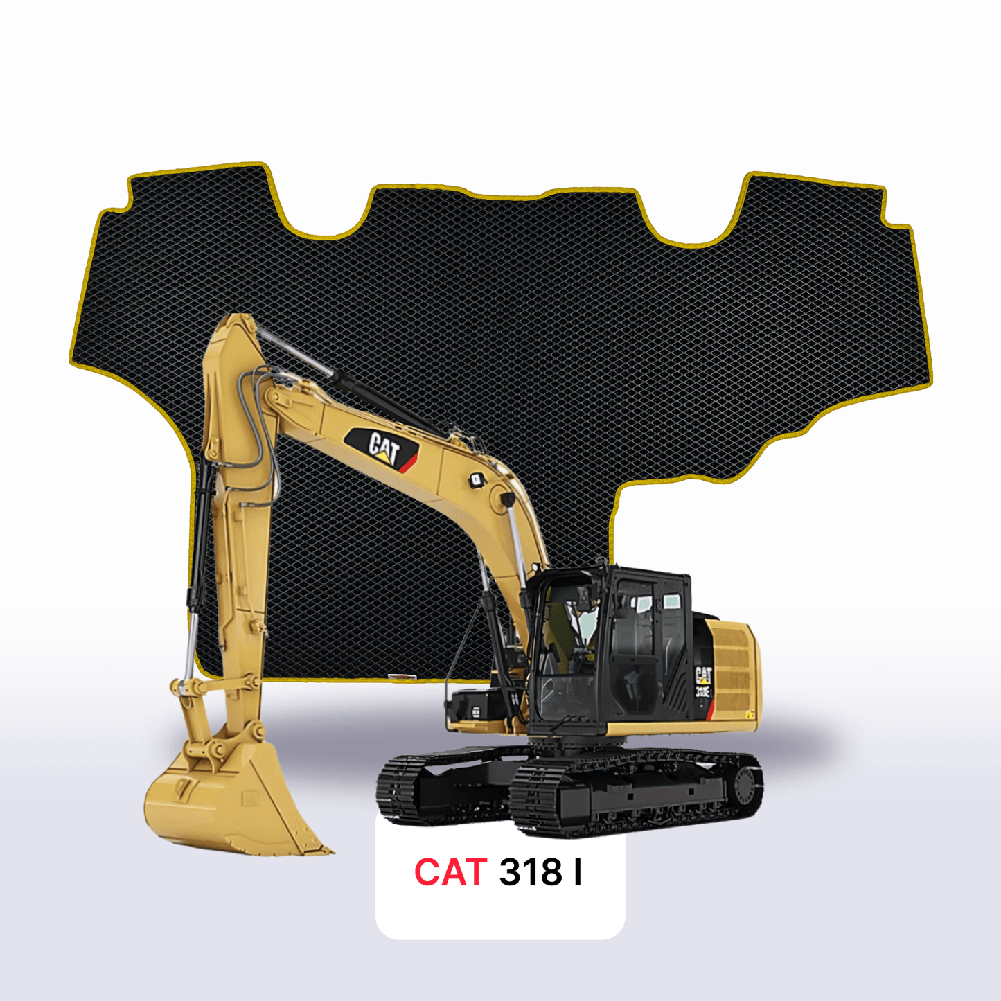 EVA auto paklāji CAT 318 1 paaudze 2007-2025 gads EKSKAVATORS