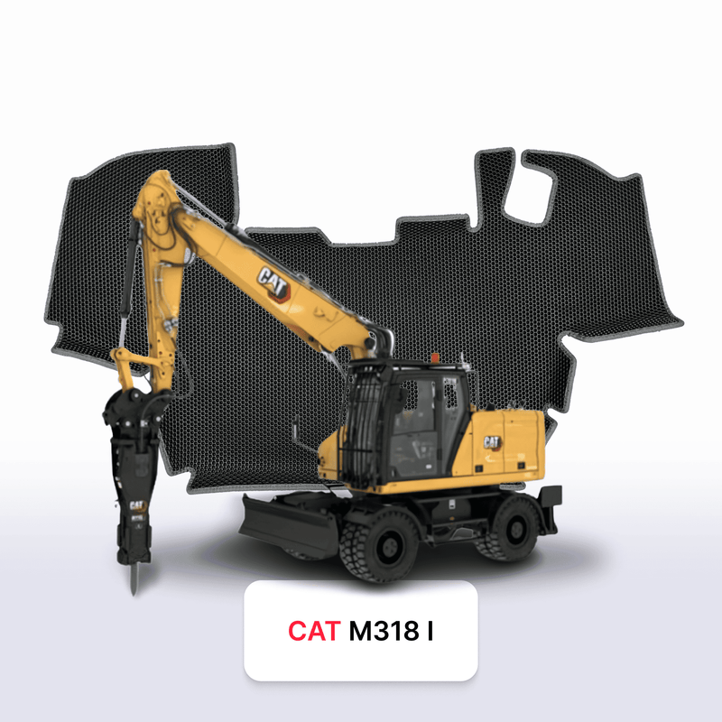 EVA auto paklāji CAT M318 1 paaudze 2020-2028 gads EKSKAVATORS