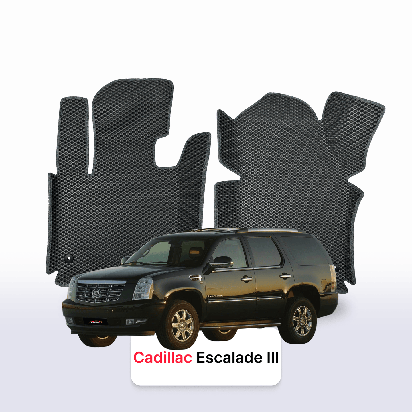 EVA auto paklāji Cadillac Escalade 3 paaudze 2006-2014 gads SUV