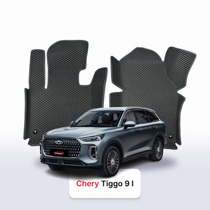 EVA auto paklāji Chery Tiggo 9 1 paaudze 2023-2028 gads SUV