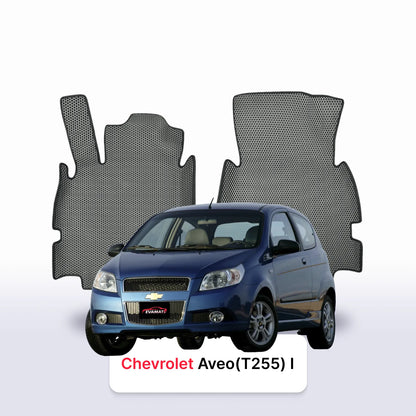EVA auto paklāji Chevrolet Aveo(T255) 1 paaudze 2005-2012 gads HEČBEKS 3 durvju