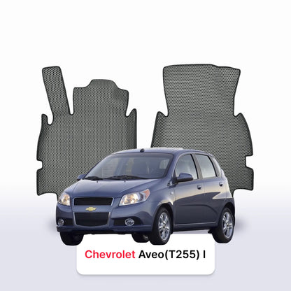 EVA auto paklāji Chevrolet Aveo(T255) 1 paaudze 2005-2012 gads HEČBEKS 5 durvju